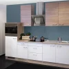 Flex-Well Classic Küchenzeile Florida 270 cm Weiß-Sonoma Eiche Nachbildung