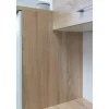 Flex-Well Classic Single-Küchen<Küchenzeile Florida 210 cm Weiß - Sonoma Eiche