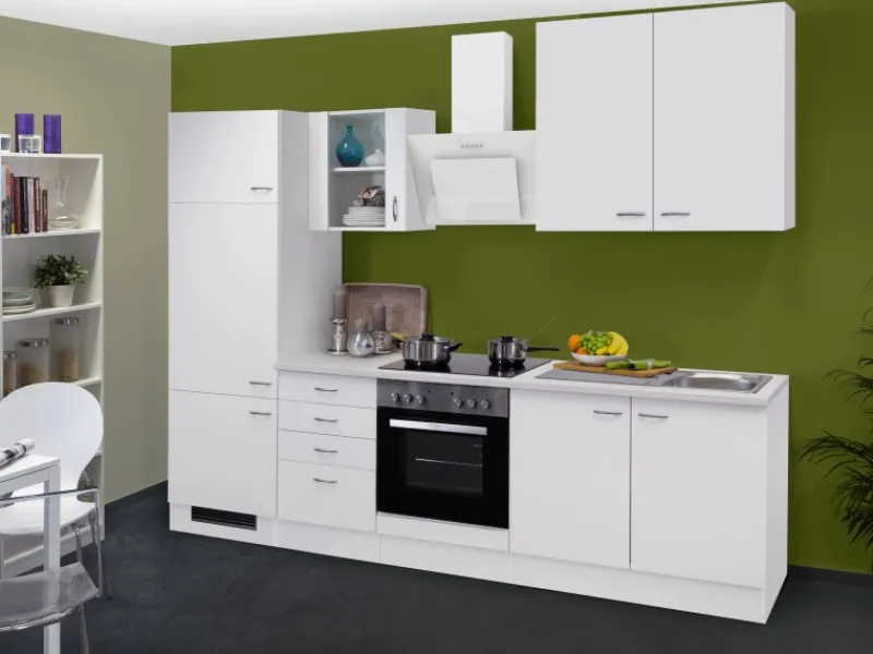 Discount Flex-Well Classic Küchenzeile Wito 270 cm Weiß