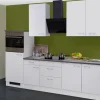 Flex-Well Classic Einbauküchen|Kühlschränke<Küchenzeile Lucca 270 cm Weiß