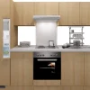 Flex-Well Classic Küchenzeile Nano 270 cm Buche Nachbildung< Herde