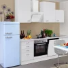 Flex-Well Classic Küchenzeile Wito 220 cm Weiß