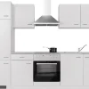 Flex-Well Classic Einbauküchen|Kochfelder<Küchenzeile Wito 270 cm Weiß