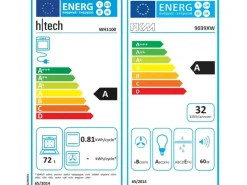Flex-Well Classic Kühlschränke|Einbauküchen<Küchenzeile Wito 220 cm Weiß