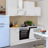 Flex-Well Classic Küchenzeile Wito 220 cm Weiß< Herde