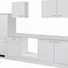 Flex-Well Classic Küchenzeile Wito 270 cm ohne E-Geräte Weiß< Einbauküchen|Küchenschränke