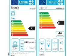 Clearance Flex-Well Classic Küchenzeile Nano 220 cm Buche Nachbildung