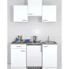 Flex-Well Classic Single-Küchen|Pantryküchen<Miniküche Wito 150 cm Weiß