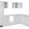 Flex-Well Classic Winkelküche Wito 280 cm ohne E-Geräte Weiß< Winkelküchen