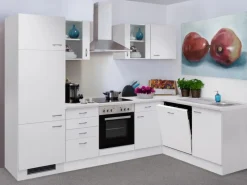 Flex-Well Classic Winkelküchen|Kühlschränke<Winkelküche Wito 280 cm Weiß