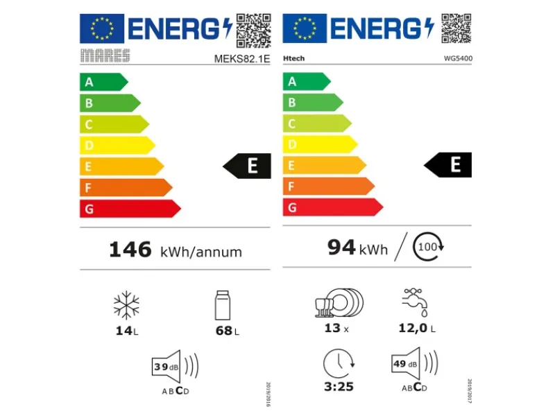 Flex-Well Exclusiv Einbauküchen|Kühlschränke<Büroküche Morena 210 cm Basaltgrau matt-San Remo Eiche hell