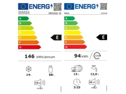 Best Flex-Well Exclusiv Büroküche Valero 210 cm Hochglanz Weiß-Sonoma Eiche
