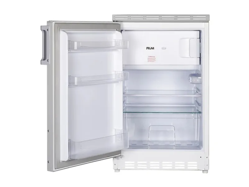 Flex-Well Exclusiv Büroküche Morena 210 cm Basaltgrau matt-San Remo Eiche hell< Single-Küchen|Kühlschränke