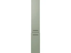 Hot Flex-Well Exclusiv Küchenapothekerhochschrank Cara 30cm Schilfgrün-Artisan Eiche