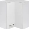 Flex-Well Exclusiv Küchen-Eck-Hängeschrank Joelina 60 x 60 cm Weiß< Küchenschränke