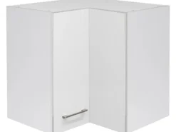 Flex-Well Exclusiv Küchen-Eck-Hängeschrank Joelina 60 x 60 cm Weiß< Küchenschränke