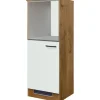 Flex-Well Exclusiv Küchen-Geräteumbauschrank Vintea 60cm Magnolie matt - O.< Küchenschränke|Kühlschränke