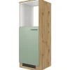 New Flex-Well Exclusiv Küchen-Geräteschrank Cara 60cm (H169cm) Schilfgrün-Artisan