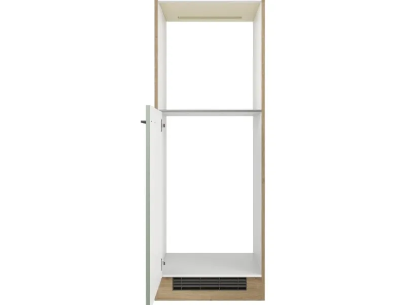 New Flex-Well Exclusiv Küchen-Geräteschrank Cara 60cm (H169cm) Schilfgrün-Artisan