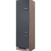 Flex-Well Exclusiv Küchenschränke<Küchen-Geräteumbauschr. Morena 60cm  Basaltgrau - San Remo