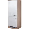 Flex-Well Exclusiv Küchen-Geräteumbauschrank Valero 60 cm Hochglanz Weiß< Küchenschränke|Kühlschränke