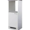 Outlet Flex-Well Exclusiv Küchen-Geräteumbauschrank Joelina 60 cm Weiß