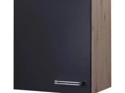 Discount Flex-Well Exclusiv Küchen-Hängeschrank Lara 50 cm -San Remo Eiche Anthrazit