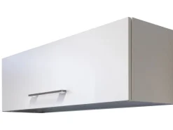 Best Flex-Well Exclusiv Küchen-Kurz-Hängeschrank Joelina 100 x 32 cm Weiß