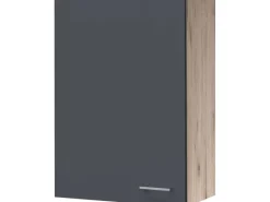 Discount Flex-Well Exclusiv Küchen-Oberschrank groß Morena 60x89cm Basaltgrau-San Remo