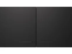Flex-Well Exclusiv Küchenschränke<Küchen-Oberschrank Capri 100 cm Schwarz Matt-Endgrain Oak