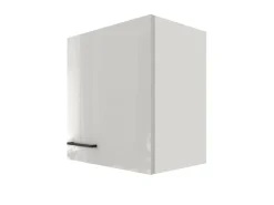 Sale Flex-Well Exclusiv Küchen-Oberschrank Lund 50x55cm Lichtgrau glänzend-Rauchgrau