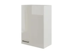 Hot Flex-Well Exclusiv Küchen-Oberschrank Lund 60x89cm Lichtgrau glänzend-Rauchgrau