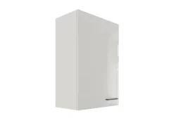Hot Flex-Well Exclusiv Küchen-Oberschrank Lund 60x89cm Lichtgrau glänzend-Rauchgrau