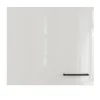 Clearance Flex-Well Exclusiv Küchen-Oberschrank Lund 60x55cm Lichtgrau glänzend-Rauchgrau