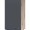 Hot Flex-Well Exclusiv Küchen-Oberschrank groß Morena 50x89cm Basaltgrau-San Remo
