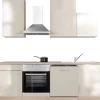 Best Flex-Well Exclusiv Küchenzeile Orlando 220 cm Kaschmir Glanz - Sonoma Eiche