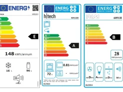 Flex-Well Exclusiv Küchenzeile 1706-002 Lund 220 cm Lichtgrau glänzend-Rauchgrau< Kochfelder|Kühlschränke