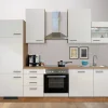 Discount Flex-Well Exclusiv Küchenzeile Vintea 280 cm Magnolia-Lancelot Oak