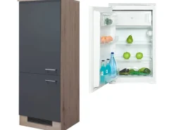 Flex-Well Exclusiv Kühlschrank-Einbauschrank Morena mit Kühlschrank EEK: F< Kühlschränke|Küchenschränke