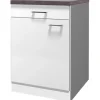 Best Flex-Well Classic Flex-Well Küchen-Unterschrank mit Arbeitsplatte Lucca 60 cm