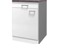 Best Flex-Well Classic Flex-Well Küchen-Unterschrank mit Arbeitsplatte Lucca 60 cm