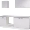 Flex-Well Classic Flex-Well Küchenzeile 210 cm ohne E-Geräte Wito Weiß< Einbauküchen|Küchenschränke