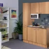 Flex-Well Classic Flex-Well Singleküche 130 cm Nano Buche< Single-Küchen|Pantryküchen