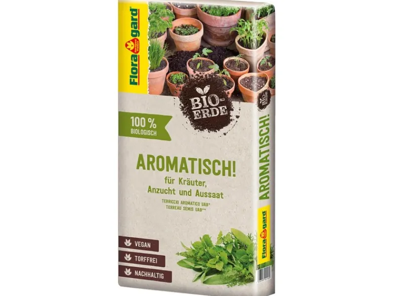 Floragard Töpfe<Bio-Kräutererde Aromatisch 40 l