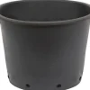 Floraworld Pflanzcontainer Comfort 45 Liter Ø 50 cm Schwarz< Töpfe