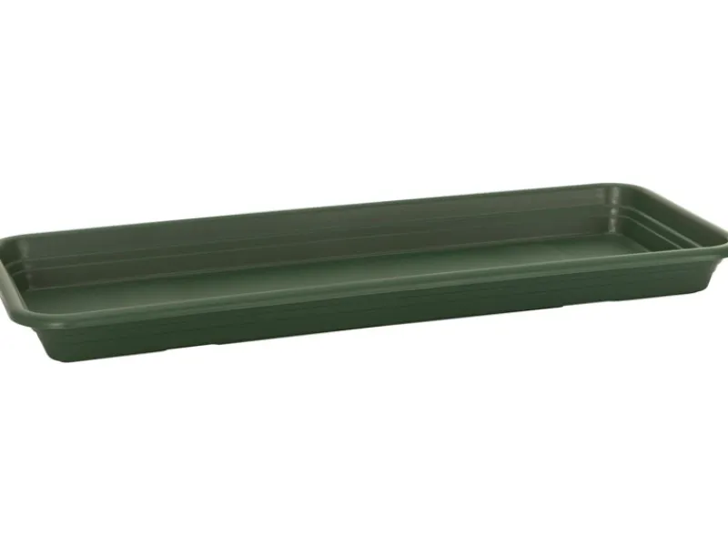New Florus Pflanzkasten-Untersetzer Universal 40 cm dunkel Grün