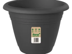 New Florus Pflanztopf Mediterran Campana Fiore Alessia Ø 39 cm Anthrazit