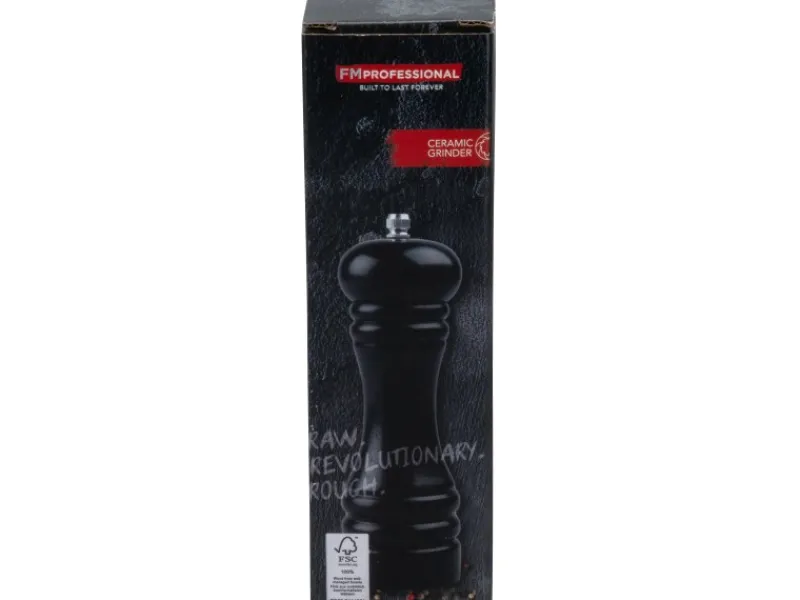 Fackelmann Fmprofessional Salz-/Pfeffermühle Fair Schwarz 18 cm< Küchenhelfer