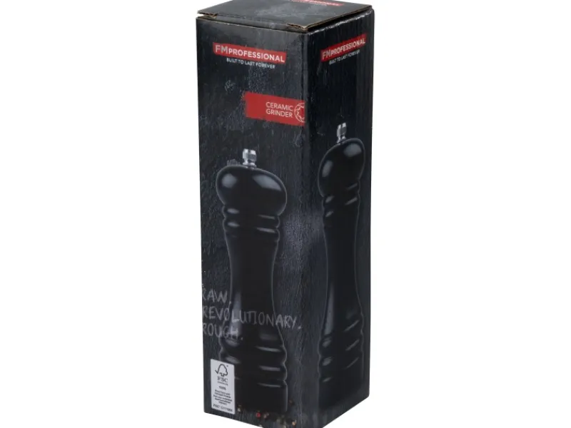 Fackelmann Fmprofessional Salz-/Pfeffermühle Fair Schwarz 18 cm< Küchenhelfer