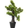 furnicato Töpfe<Künstlicher Bonsai Pinus mit Topf 60 cm Grün